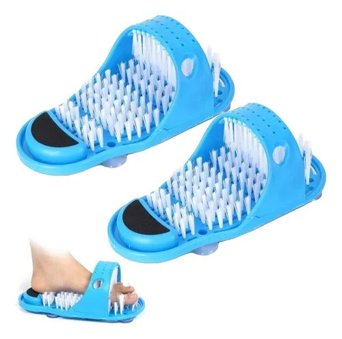 Footly | sandalias de spa con cepillos .