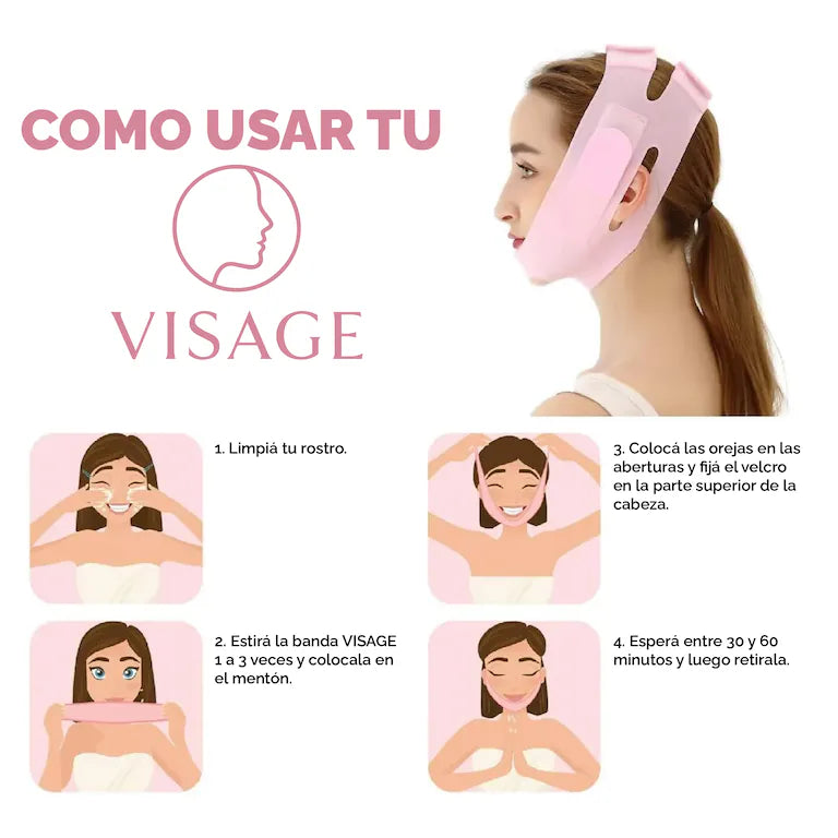 Visage | Elimina tu papada en SOLO 30 MINUTOS al día!